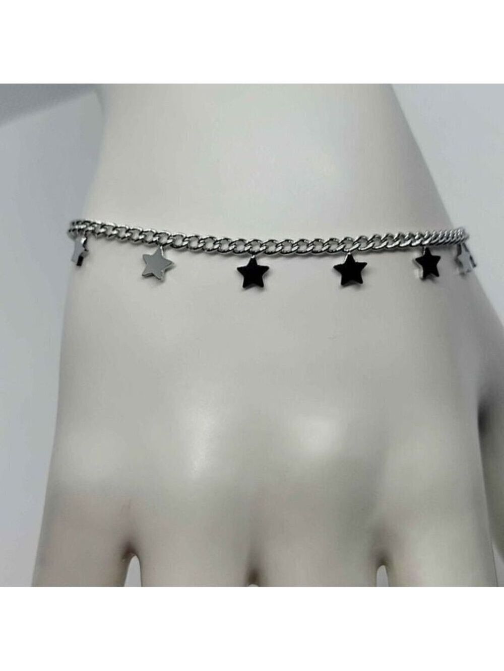 Brand New Stainless Steel Stars Bracelet